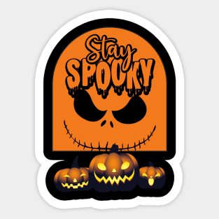 Stay Spooky Halloween Scary Sticker